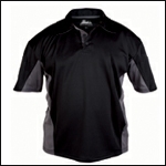 Himalayan ICONIC BLACK GREY Polo Shirt